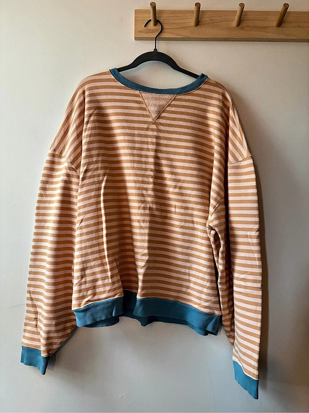 Free People We The Free Striped Pullover Like New